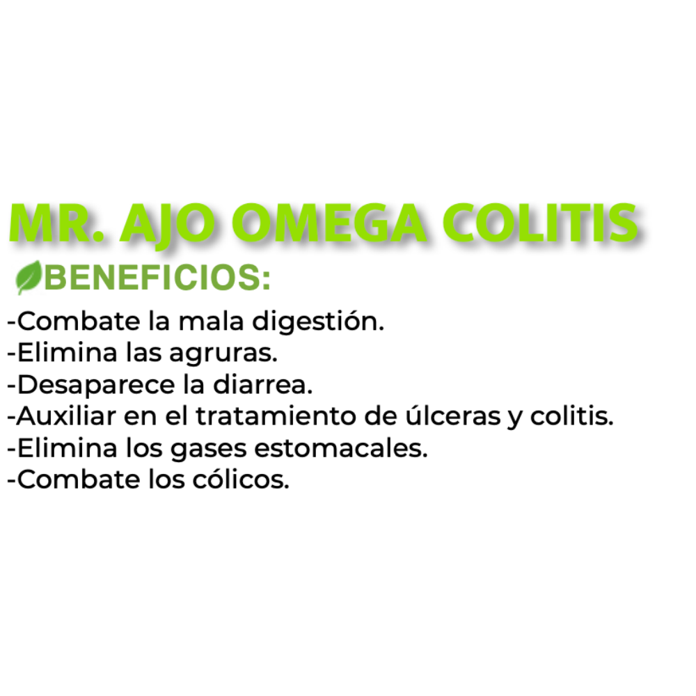 Mr. Ajo Omega Gastri Colitis 60 C psulas