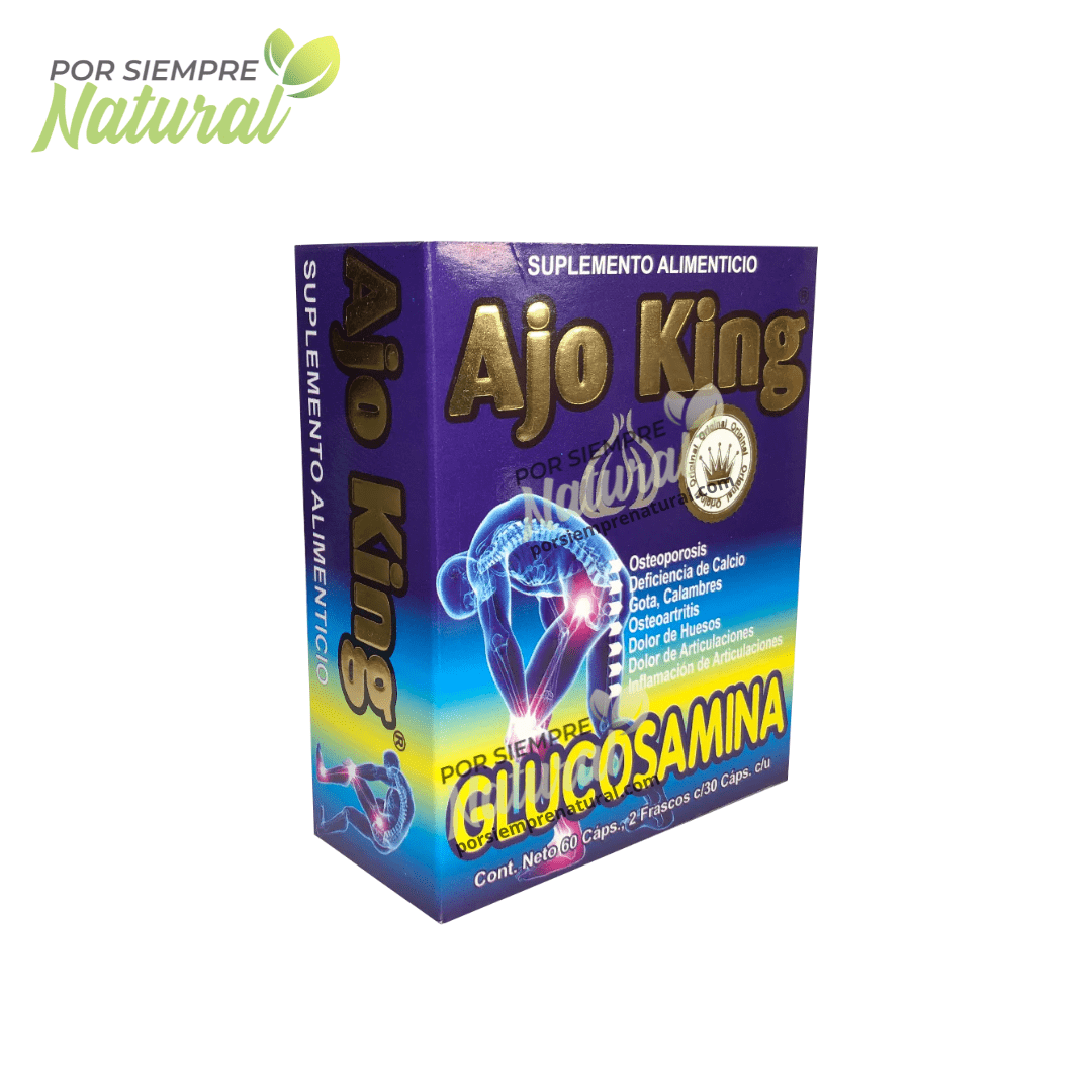 Ajo King Glucosamina 60 Cápsulas