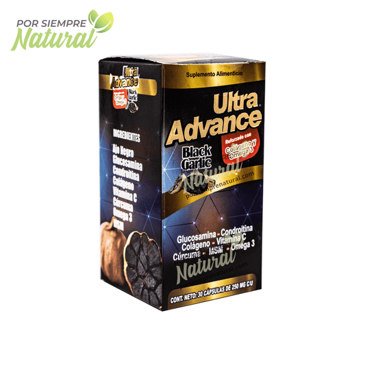 Ultra Advance Black Garlic 30 Cápsulas