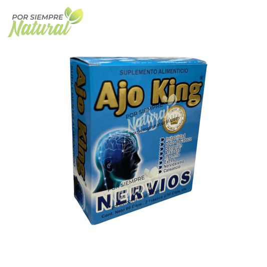 Ajo King Nervios 60 Cápsulas