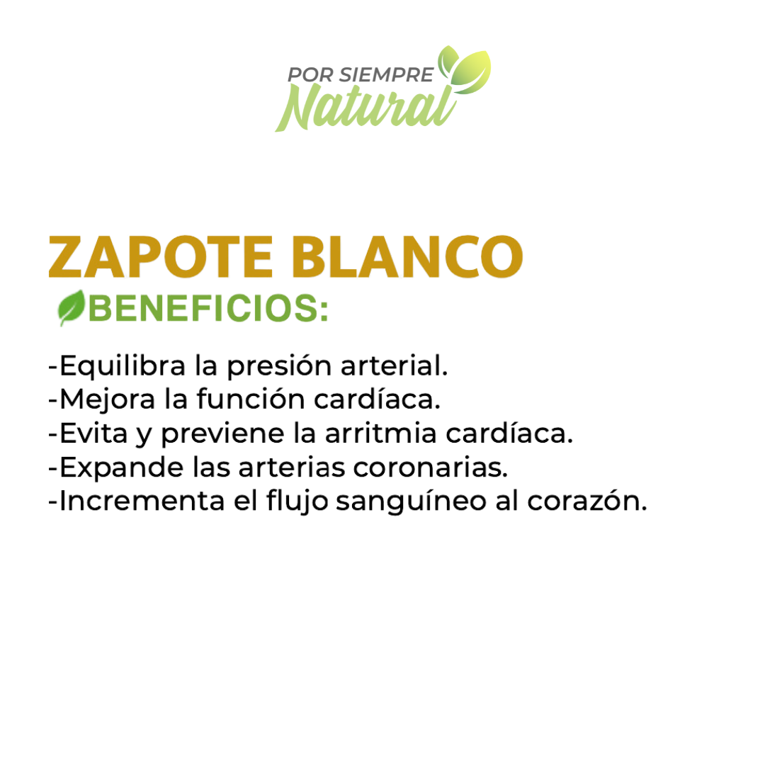 Zapote Blanco Extracto 80mL