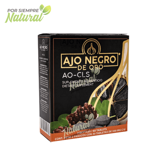 Ajo Negro de Oro Colesterol 60 Tabletas