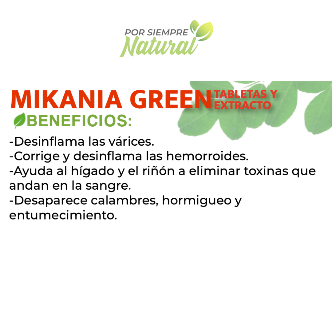 Mikania Green 100 Tabletas