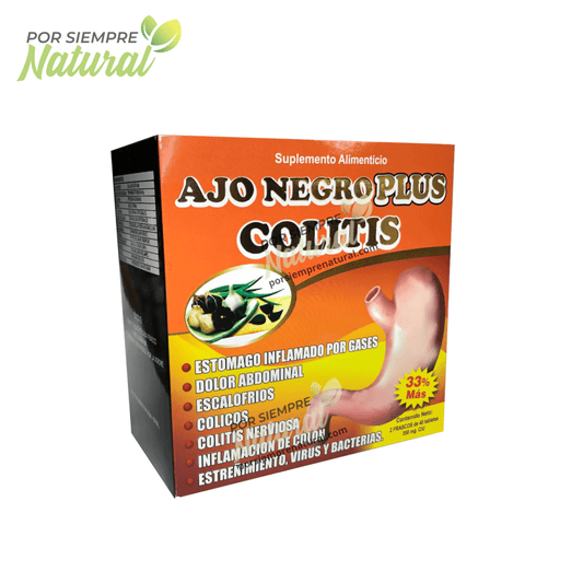 Ajo Negro Plus Colitis 80 Tabletas