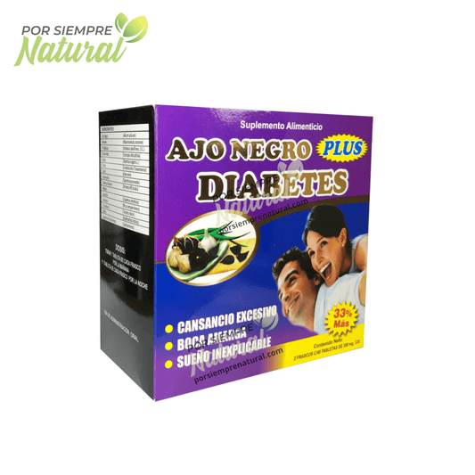 Ajo Negro Plus Diabetes 80 Tabletas