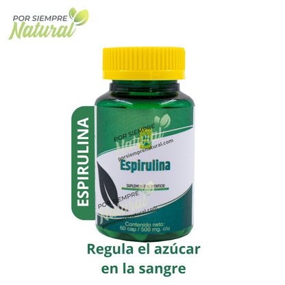 Espirulina 60 Cápsulas