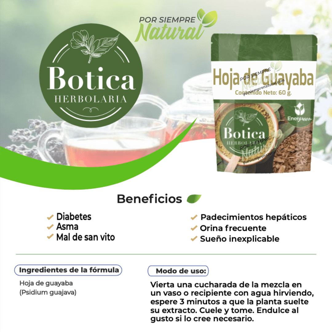 Hoja de Guayaba Té 60g