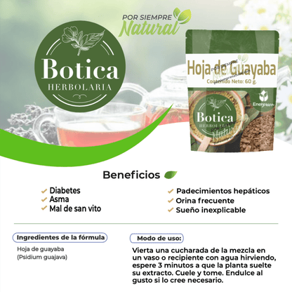 Hoja de Guayaba Té 60g