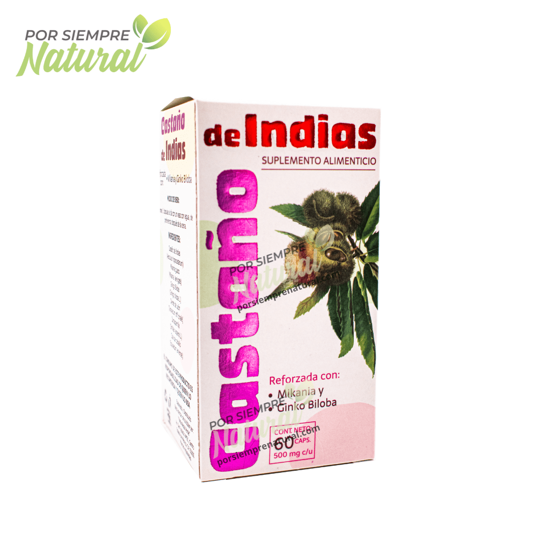 Castaño de Indias con Ginkgo Biloba 60 Cápsulas