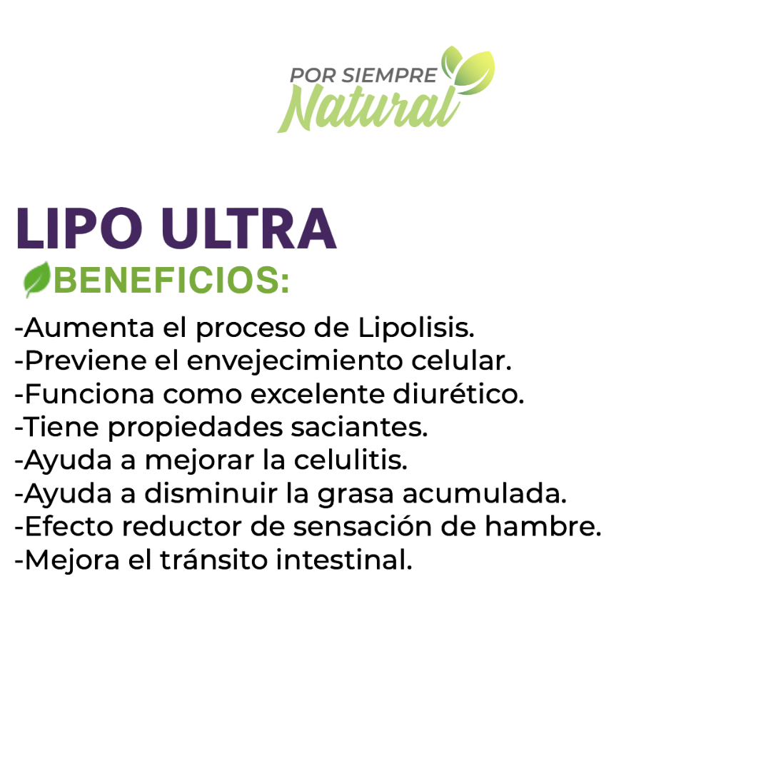 Lipo Ultra 30 Cápsulas