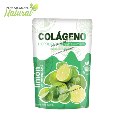 Colágeno Hidrolizado 1.2kg Sabor Limón