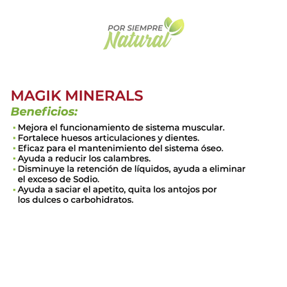 Magik Minerals 60 Cápsulas