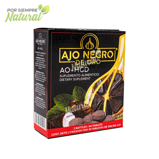 Ajo Negro de Oro Hígado 60 Tabletas