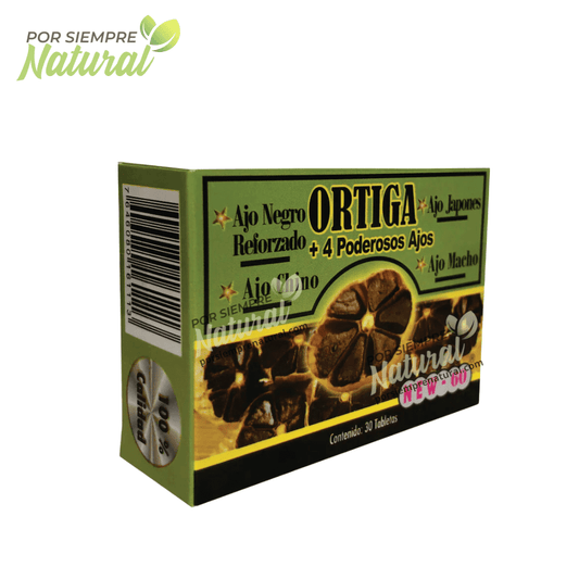 Ortiga mas 4 Ajos 30 Tabletas New Natural´s