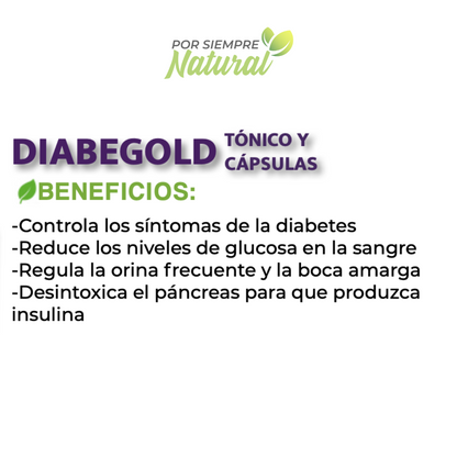 Diabe Gold 60 Cápsulas