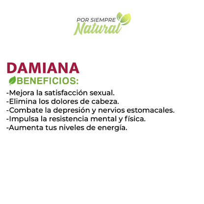 Damiana Extracto 80mL