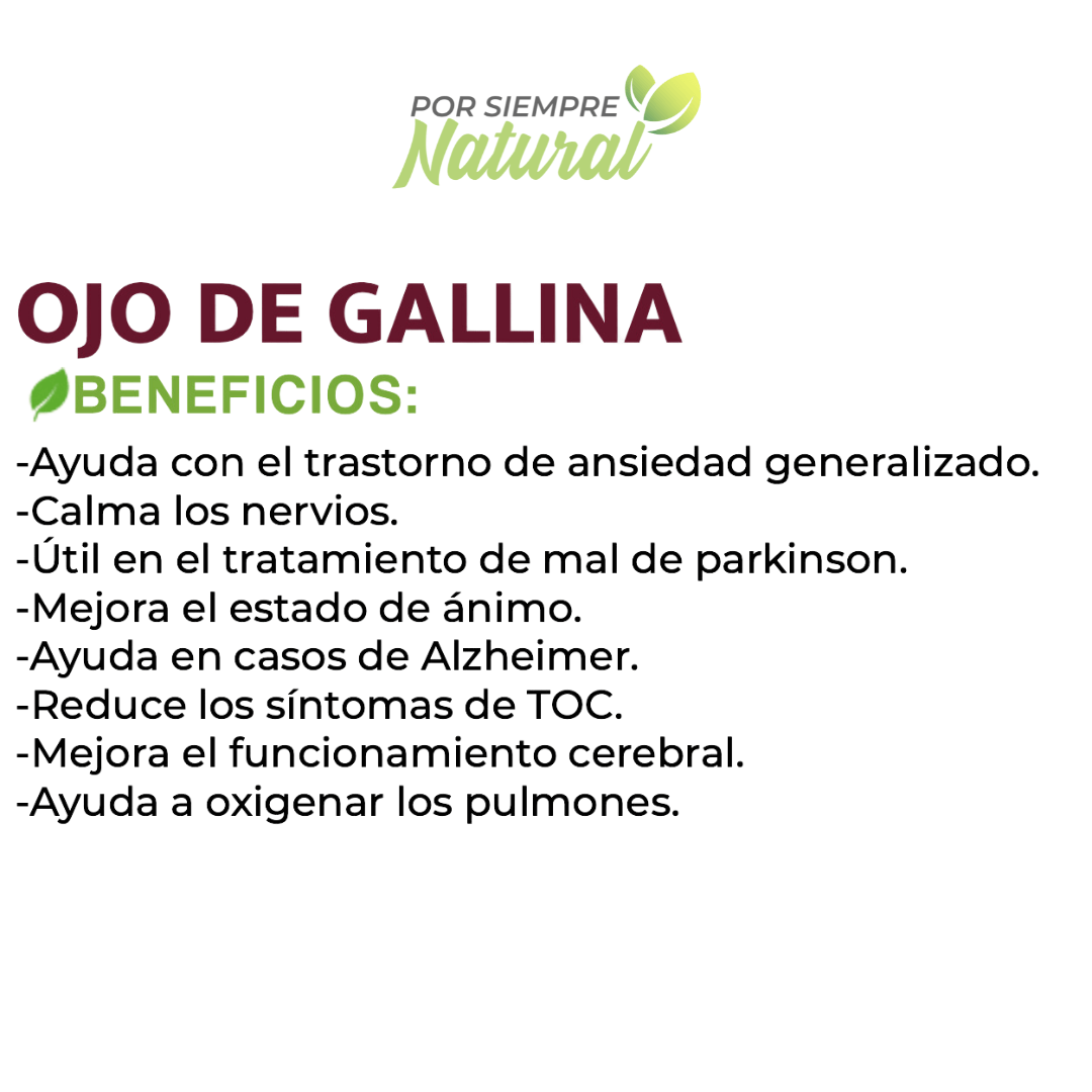 Ojo de Gallina Extracto 80mL