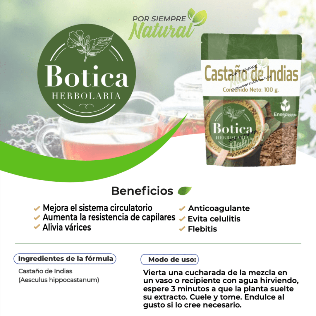 Castaño de Indias Té 100g