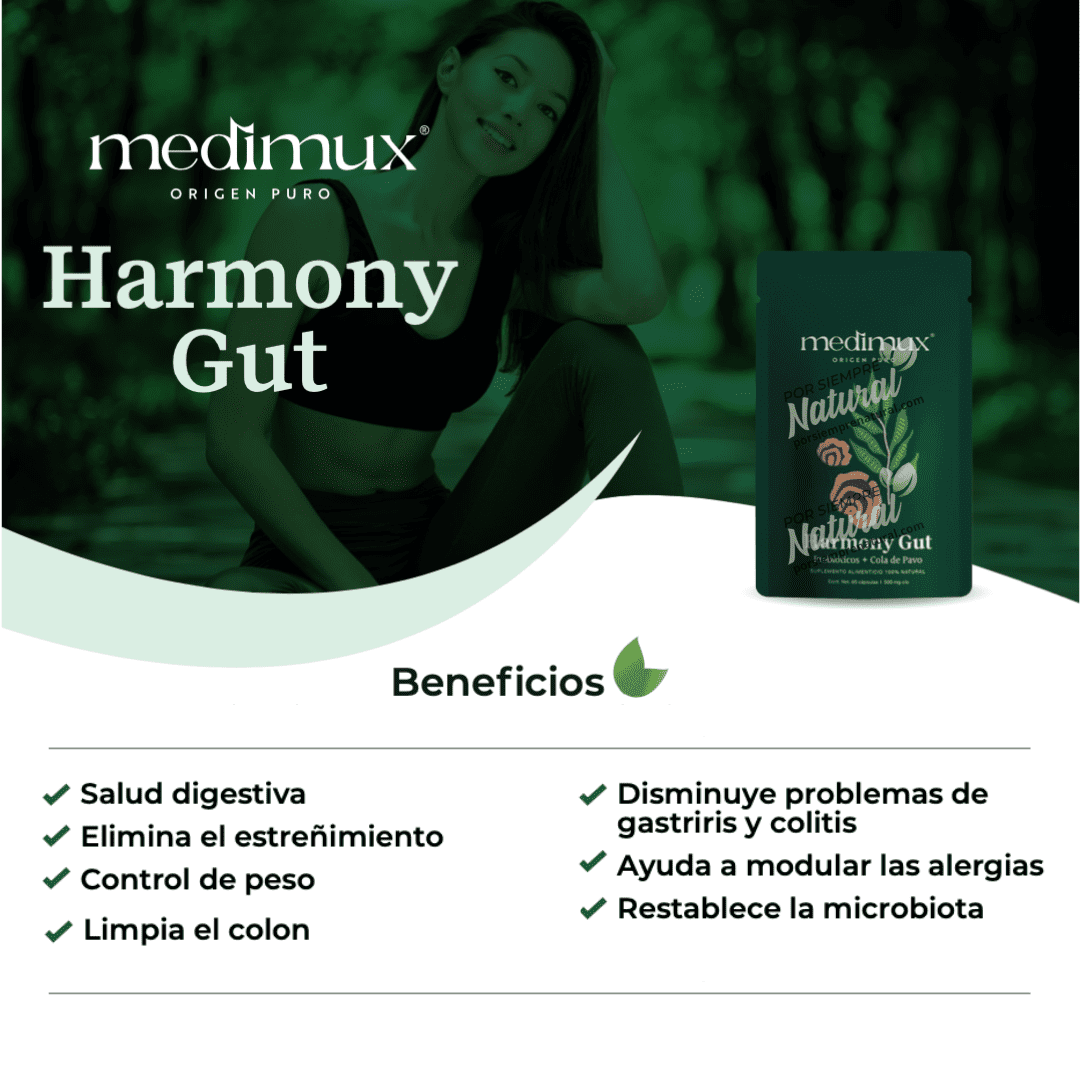 Harmony Gut Medimux 60 Cápsulas