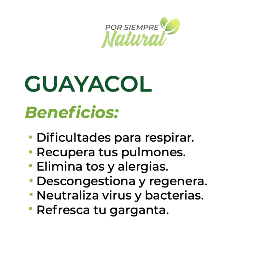 Guayacol 60 Cápsulas