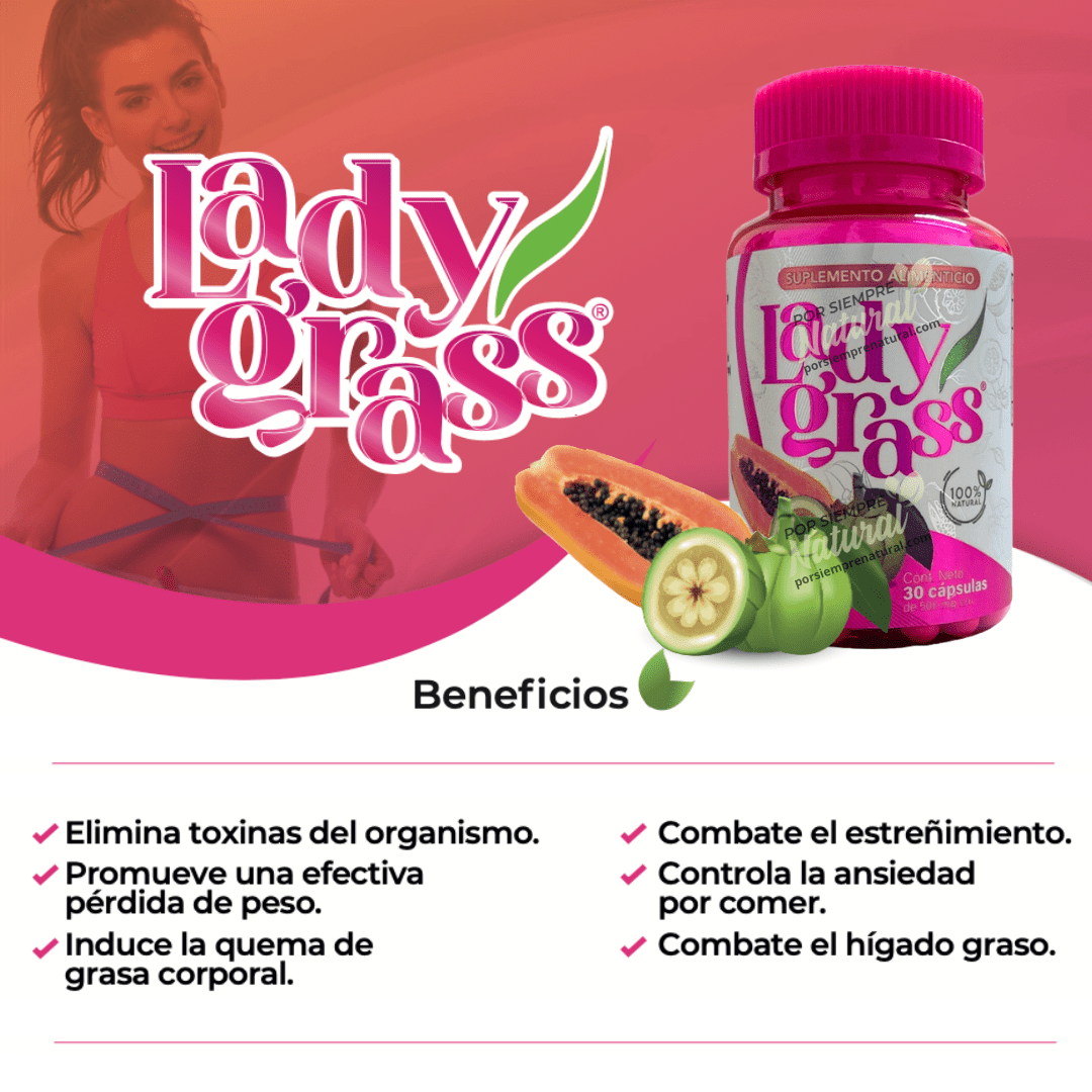 Lady Grass 30 Capsulas