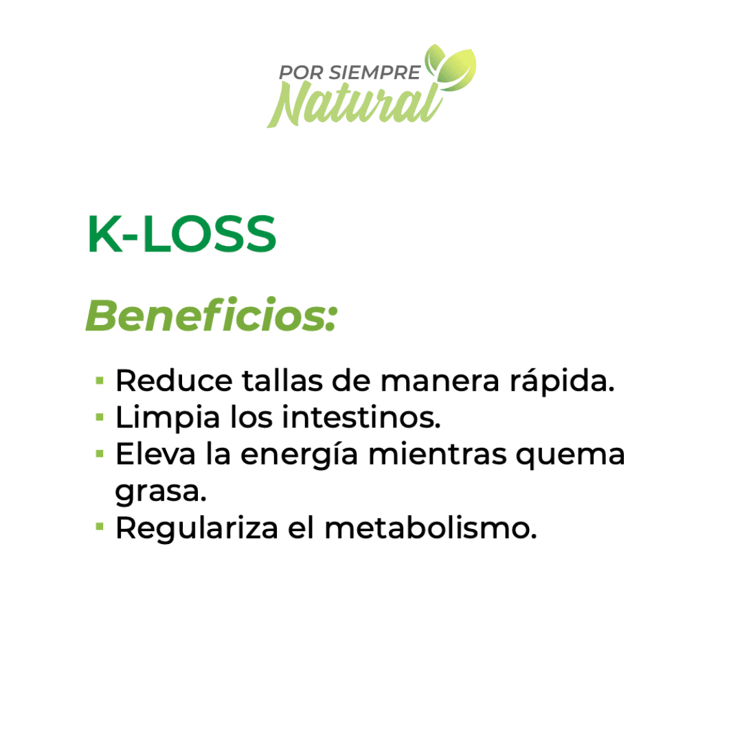 K-Loss Advance 30 Cápsulas