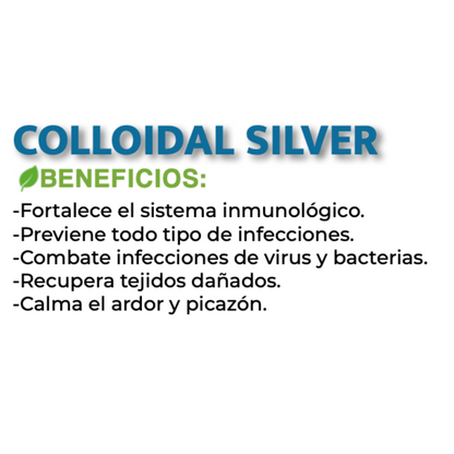 Plata Coloidal 240mL