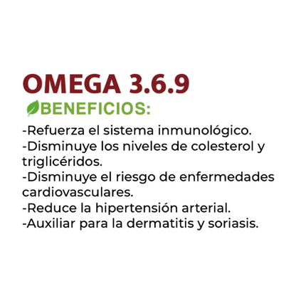 Omega 3,6,9 60 Cápsulas