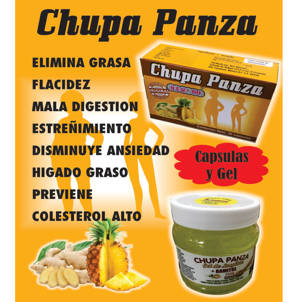 Chupa Panza Capsulas (30/500 mg) - Pacific Coast Global Inc.