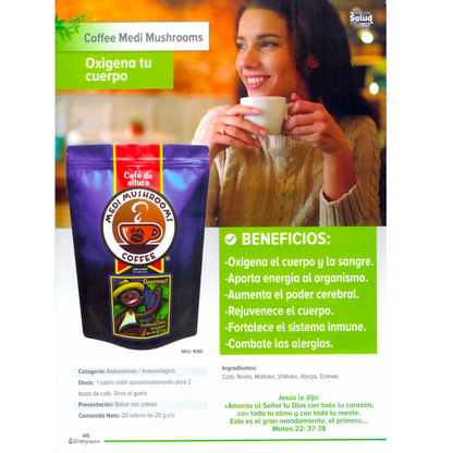 Cafe Medi Mushroom c/20 sobres