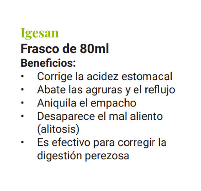 Igesan Extracto 80mL